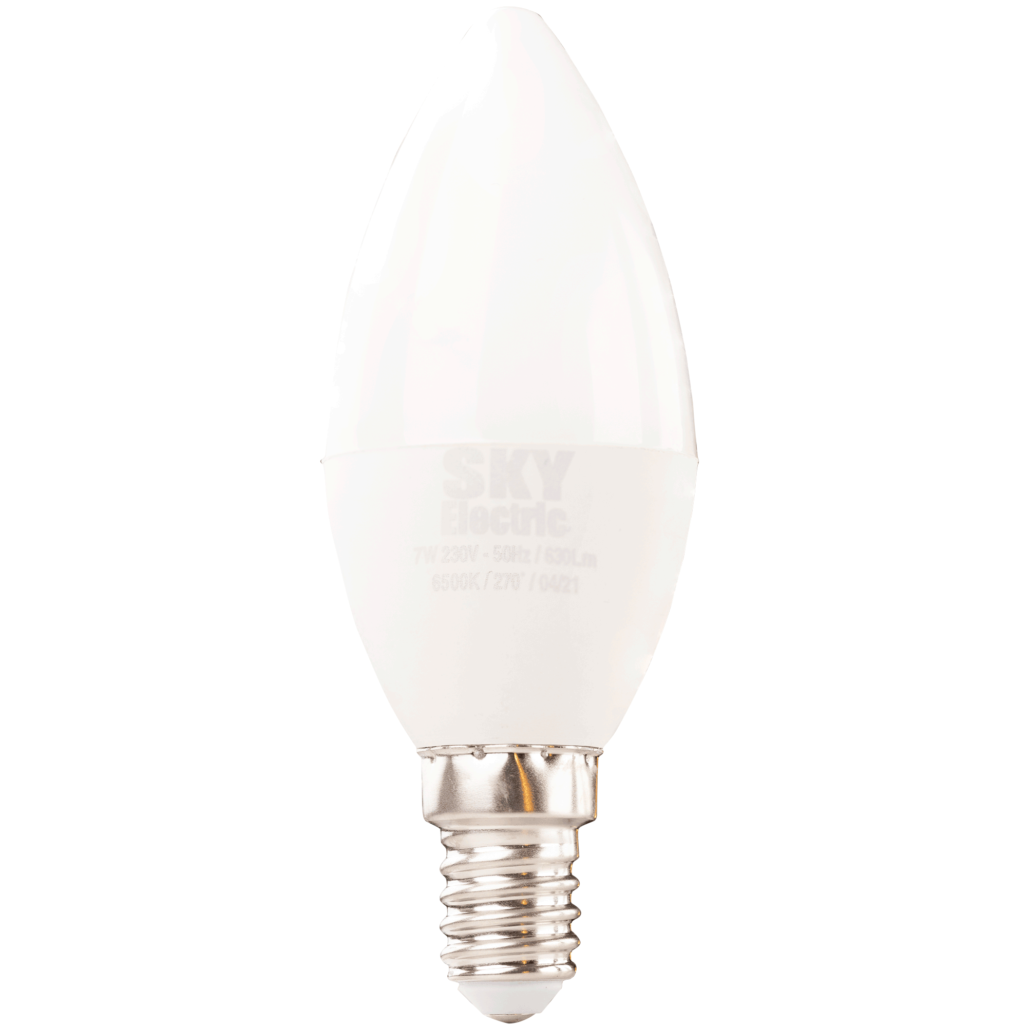 5949096825065 Bec LED SkyElectric, lumânare, 7W, E14, lumină rece